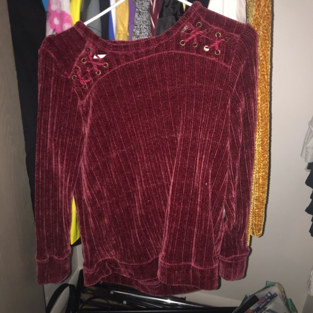 Fuzzy sweater